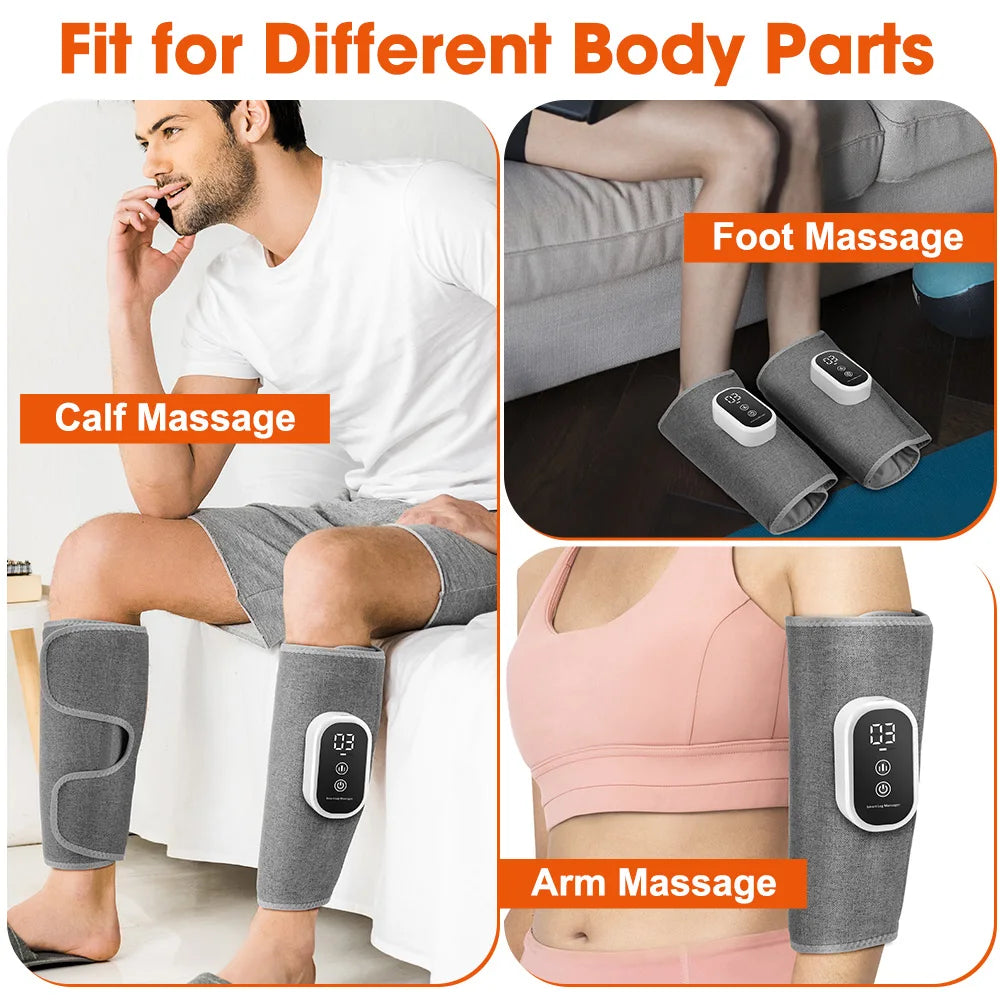 Wireless Air Compression Calf Massager for Leg Pain Relief - 18