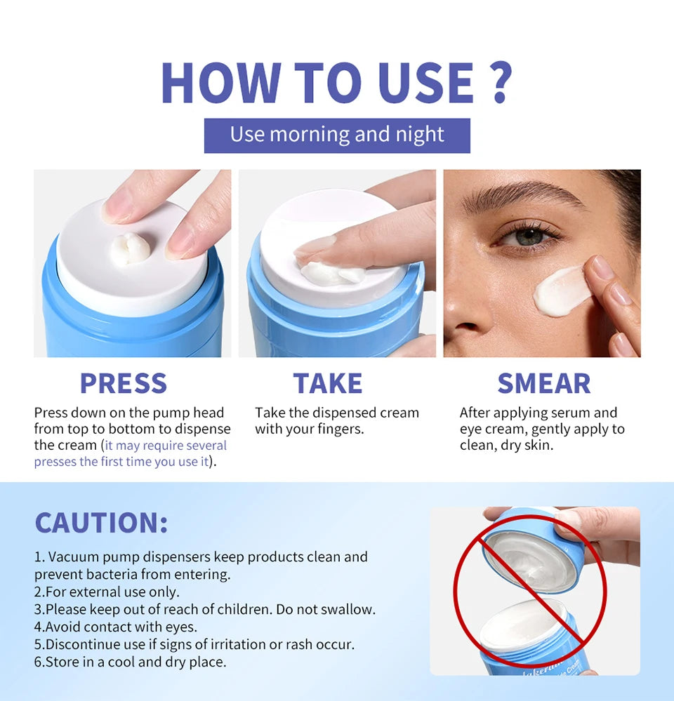 Triple Lipid Peptide Moisturizing Face Cream for Dry Sensitive Skin