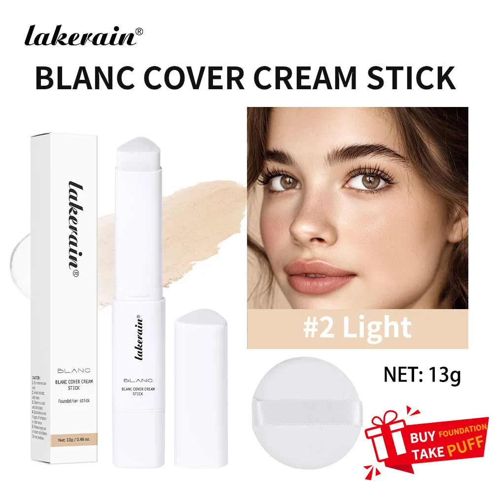 Color-Changing Foundation Stick with Built-in Brush