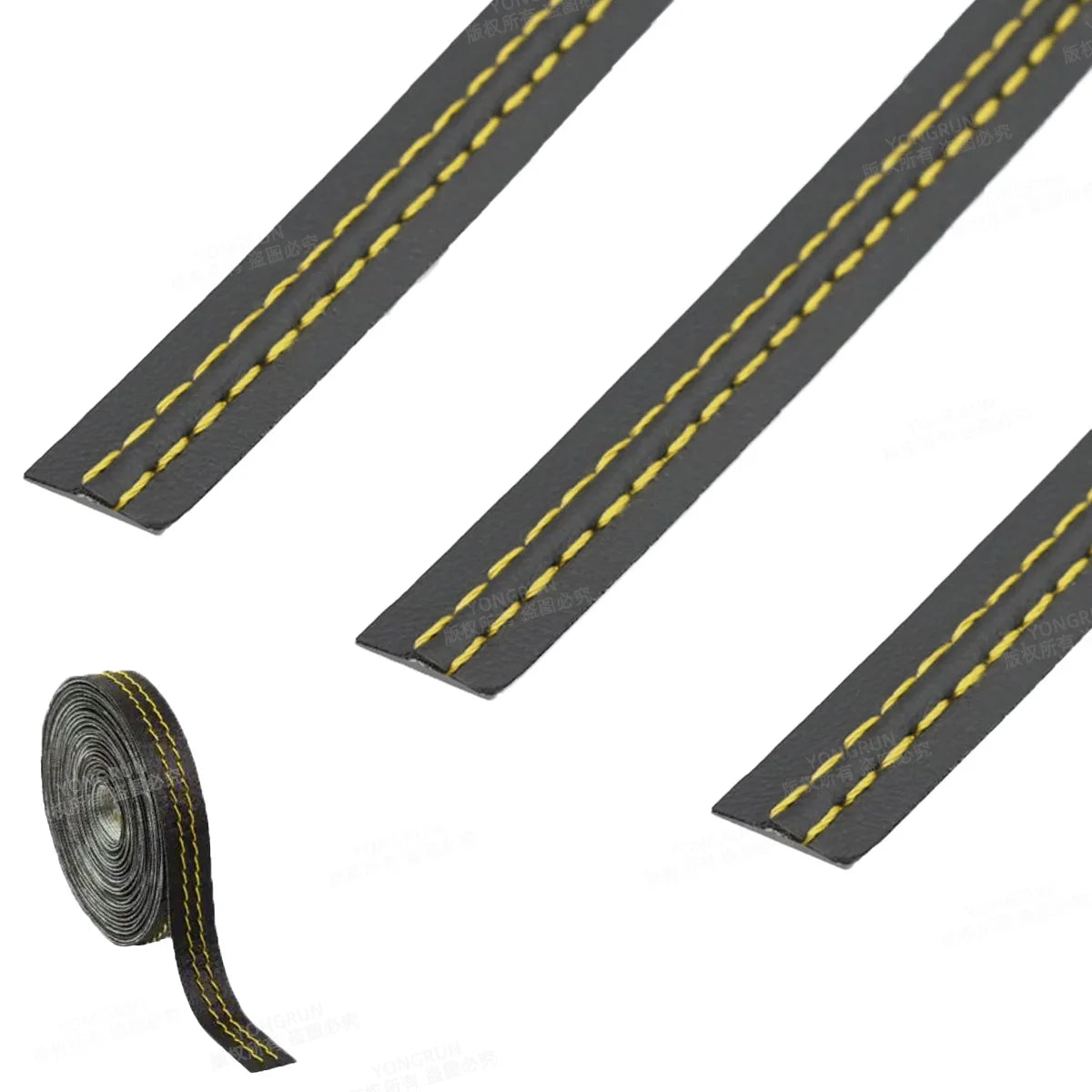 Flexible Car Interior Dashboard Decoration Trim Strip - 10