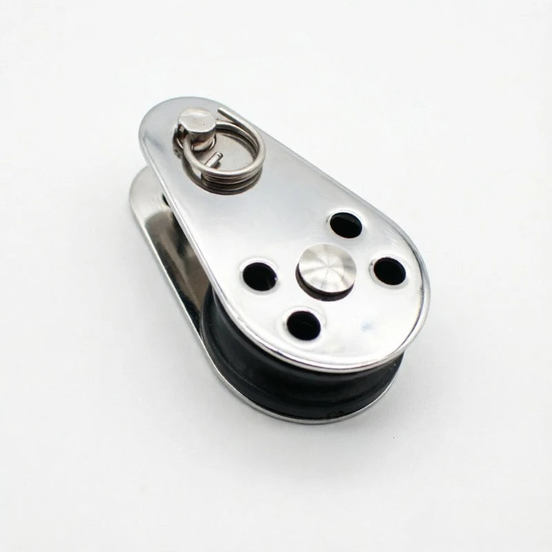 Stainless Steel Single Rope Pulley Block - 3
