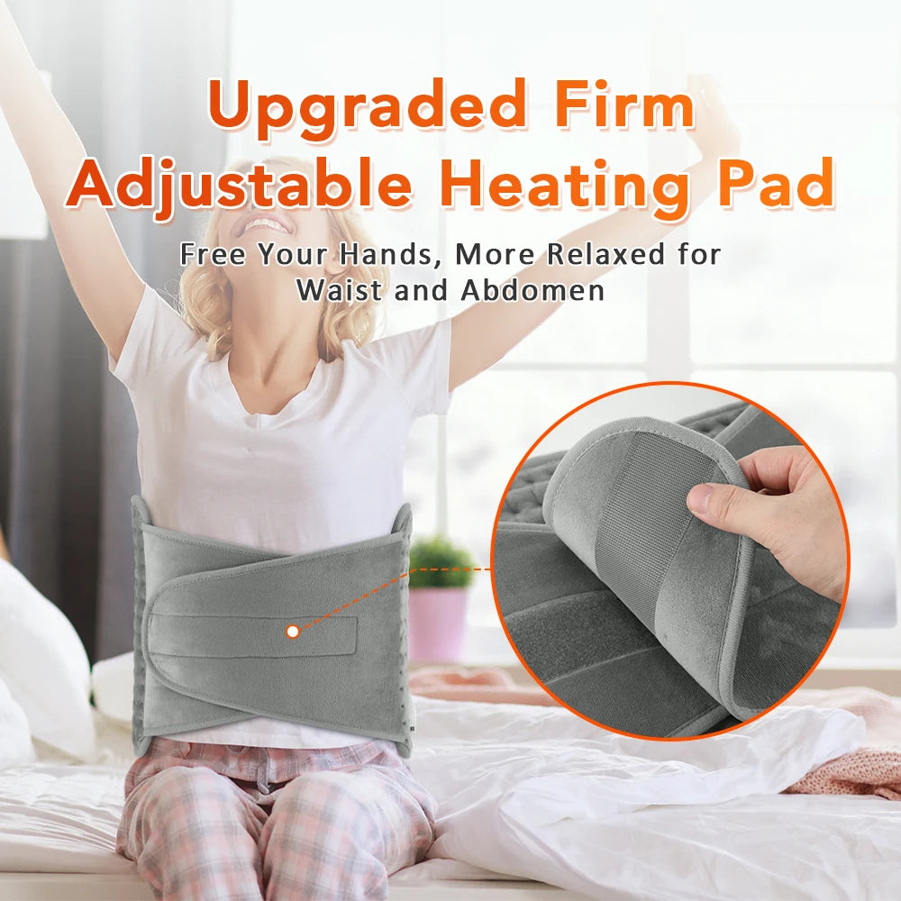 Electric Heated Waist and Back Heating Pad with Adjustable Settings - 23