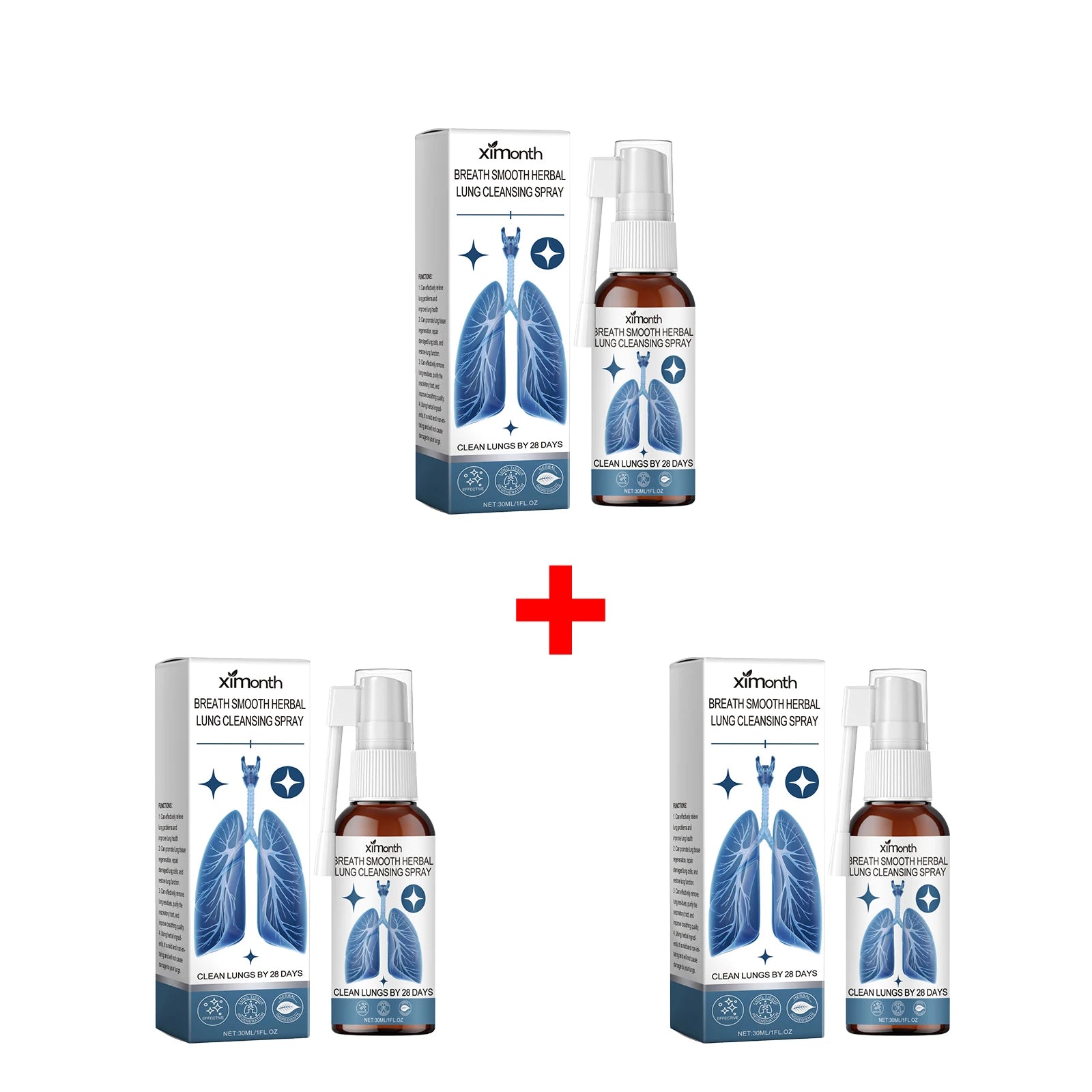 Herbal Lung Cleansing and Throat Refreshing Spray - 16