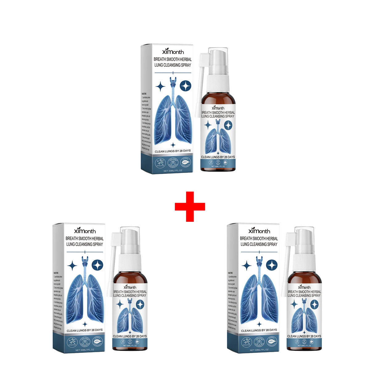 Herbal Lung Cleansing and Throat Refreshing Spray