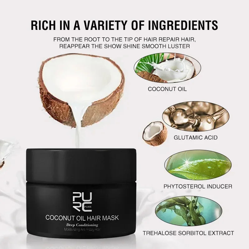 Deep Repair Keratin and Collagen Hair Mask for Smooth Shiny Hair - 14