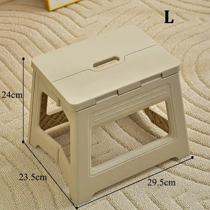 Portable Lightweight Folding Stool for Camping and Home Use
