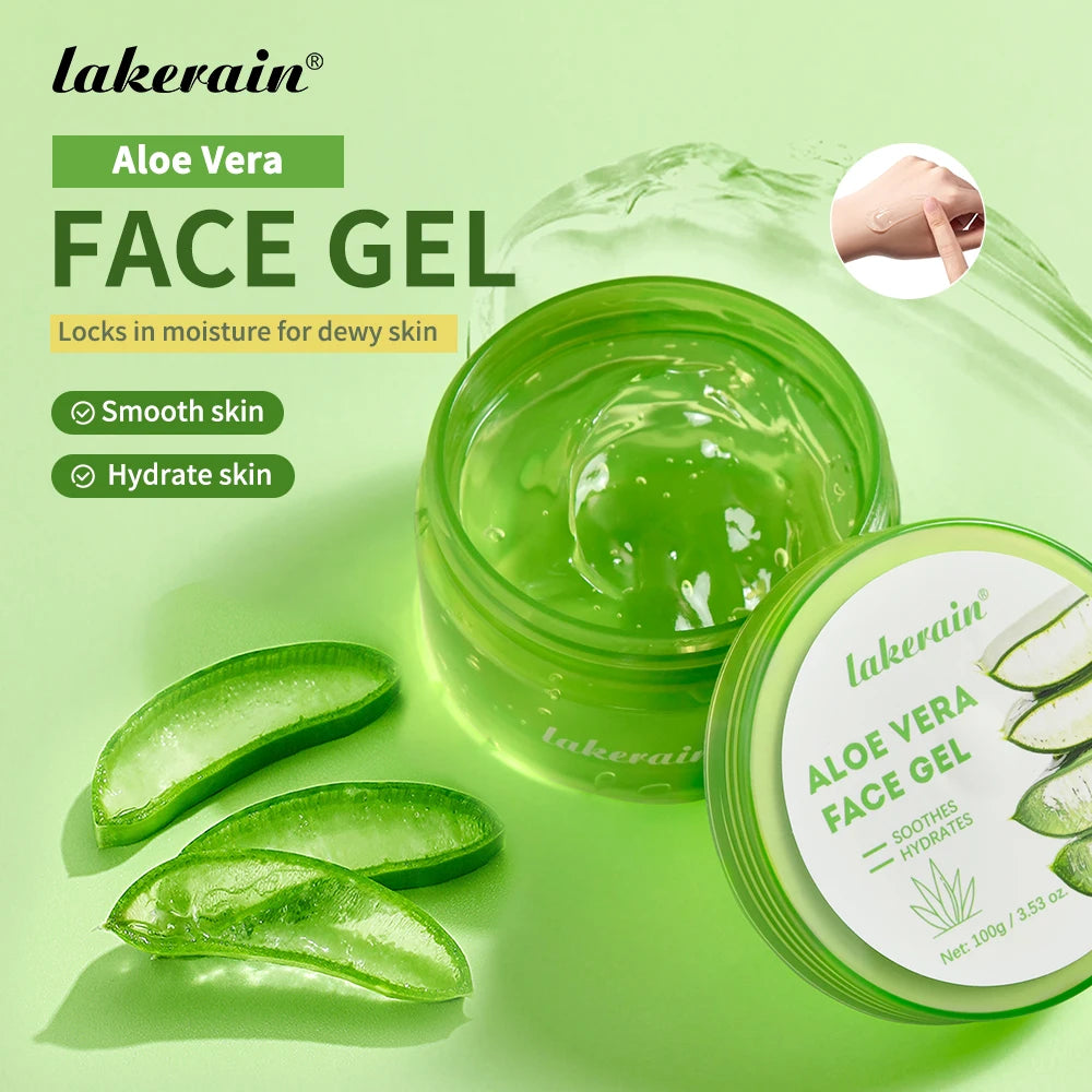 Soothing Aloe Vera Moisturizing Face Gel - 2