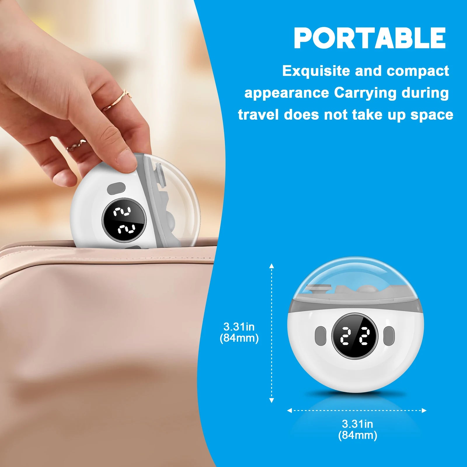 Automatic Rechargeable Electric Nail Clipper with LED Light - 15