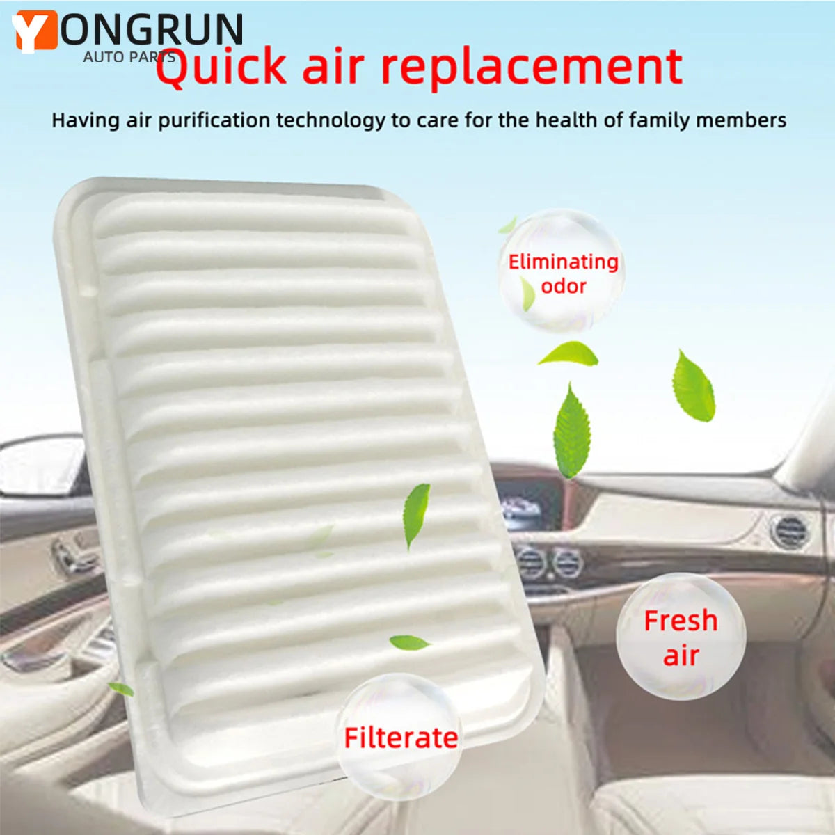 Engine Air Filter for Toyota, Scion and Pontiac