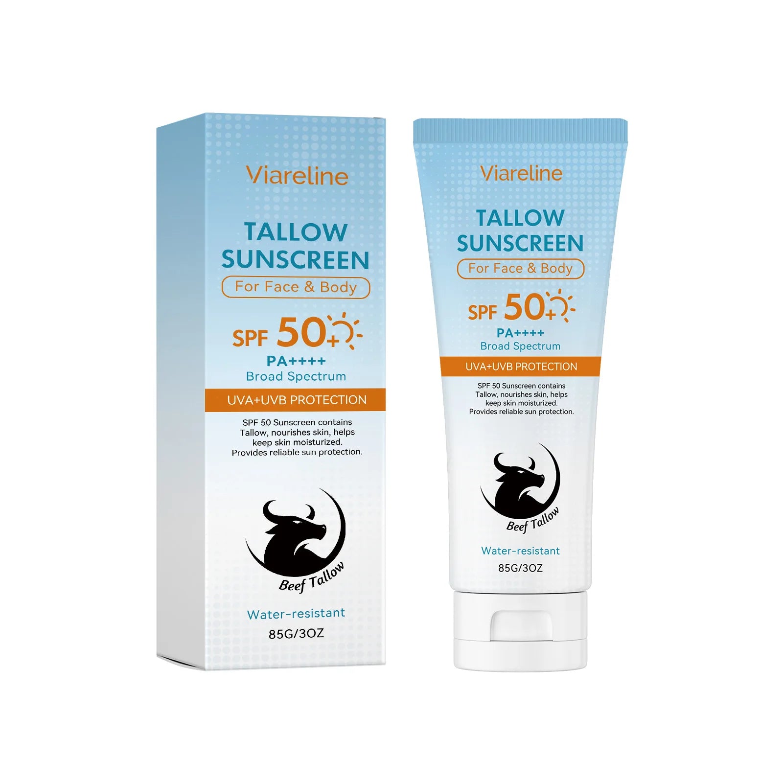 SPF 50 Tallow Hydrating Sunscreen for Face and Body - 17