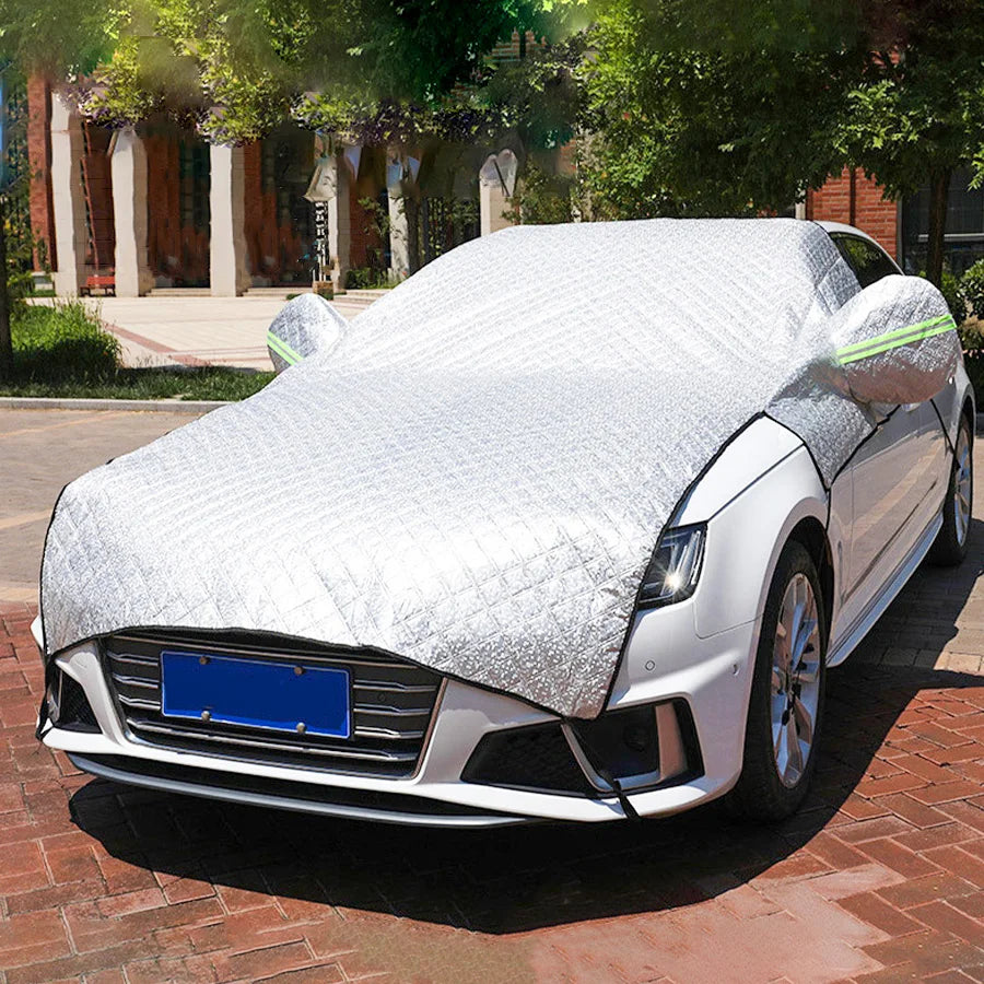 Winter Car Windshield Snow Cover and Sun Shade