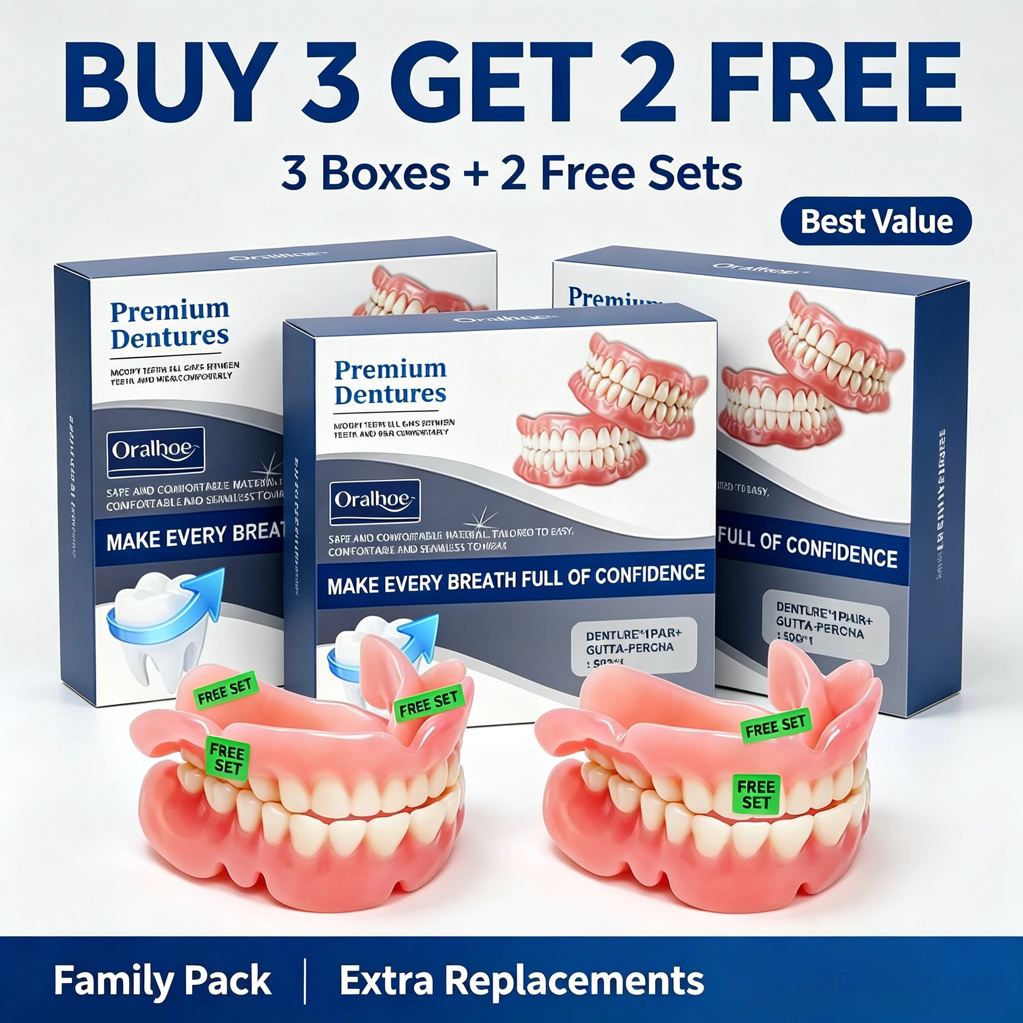 Cosmetic Silicone Teeth Covers for Smile Confidence - 7