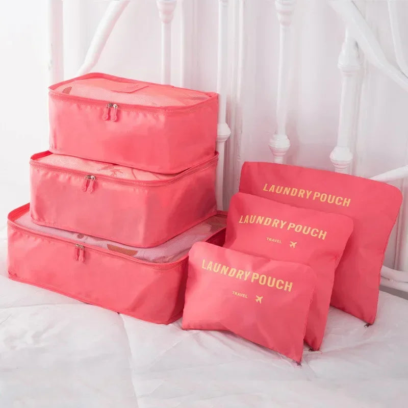 6-Piece Luggage Packing Organizer Set for Travel