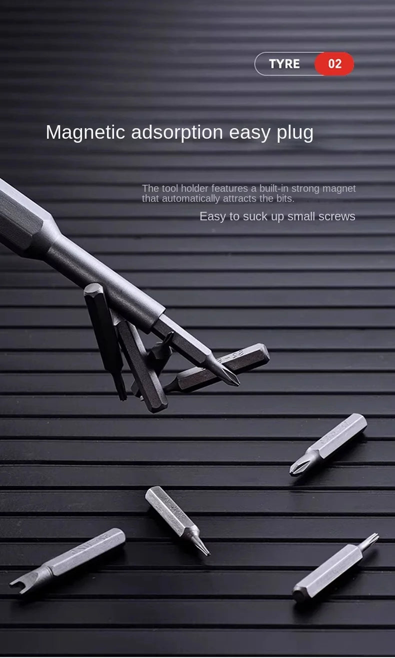 25-in-1 Precision Screwdriver Set for Electronics Repair