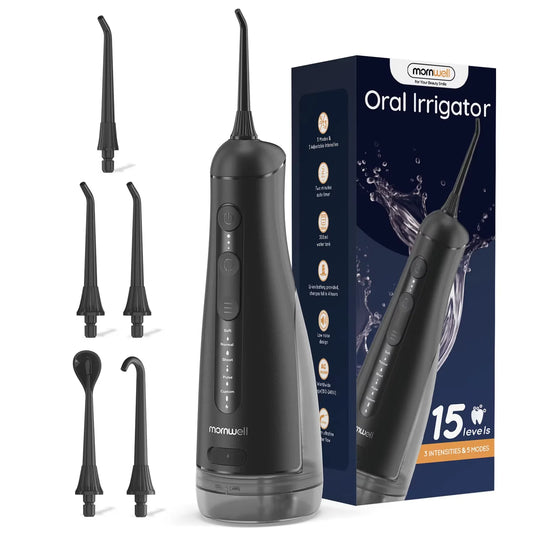 Portable Cordless Water Dental Flosser for Teeth and Braces