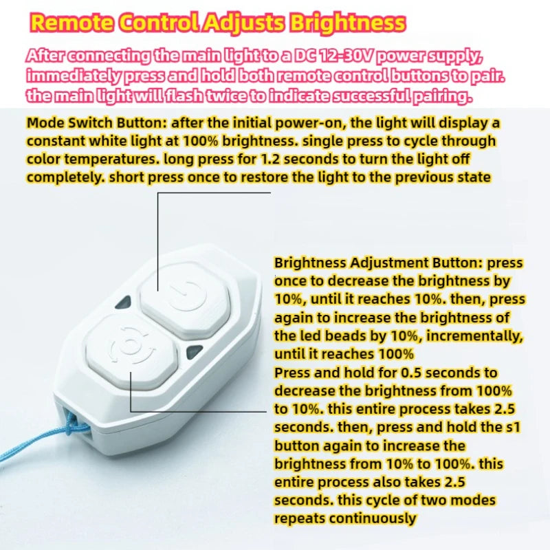 Dimmable LED Ceiling Light with Remote for RV and Boat