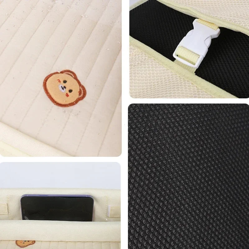 Foldable Kids Car Seat Travel Tray and Activity Table - 5