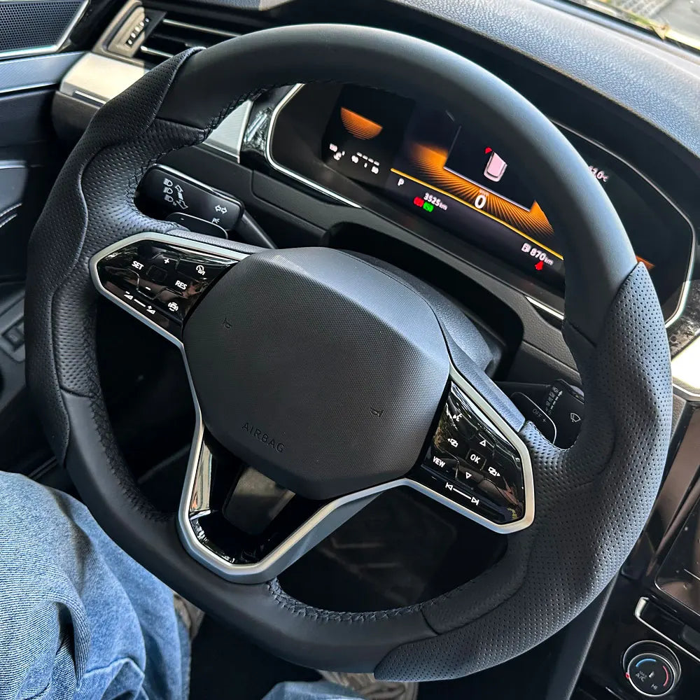 Winter Plush Car Steering Wheel Cover - 4