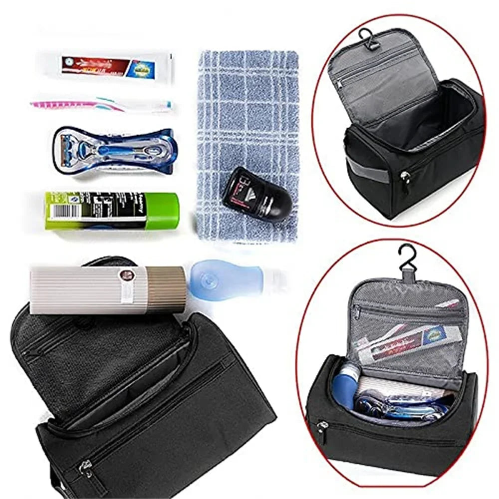 Waterproof Travel Toiletry and Cosmetic Organizer Bag