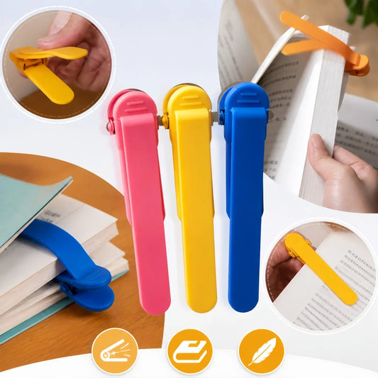 Automatic Page-Turning Reading Bookmark Clip