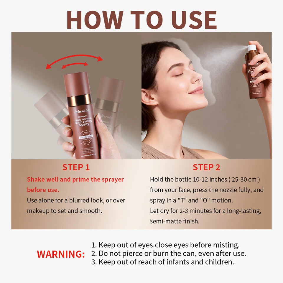 Long-Lasting Oil Control Makeup Setting Spray - 14