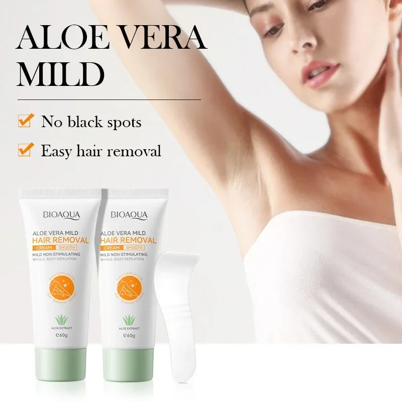 Painless Aloe Vera Hair Removal Cream for Full Body - 14