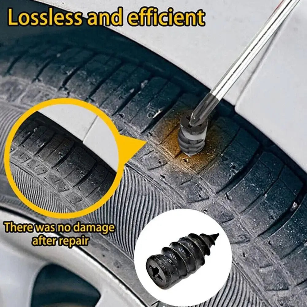 Emergency Tire Puncture Repair Kit for Vehicles