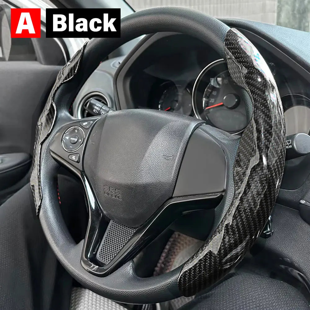 Universal Anti-Slip Car Steering Wheel Cover for 38cm Wheels