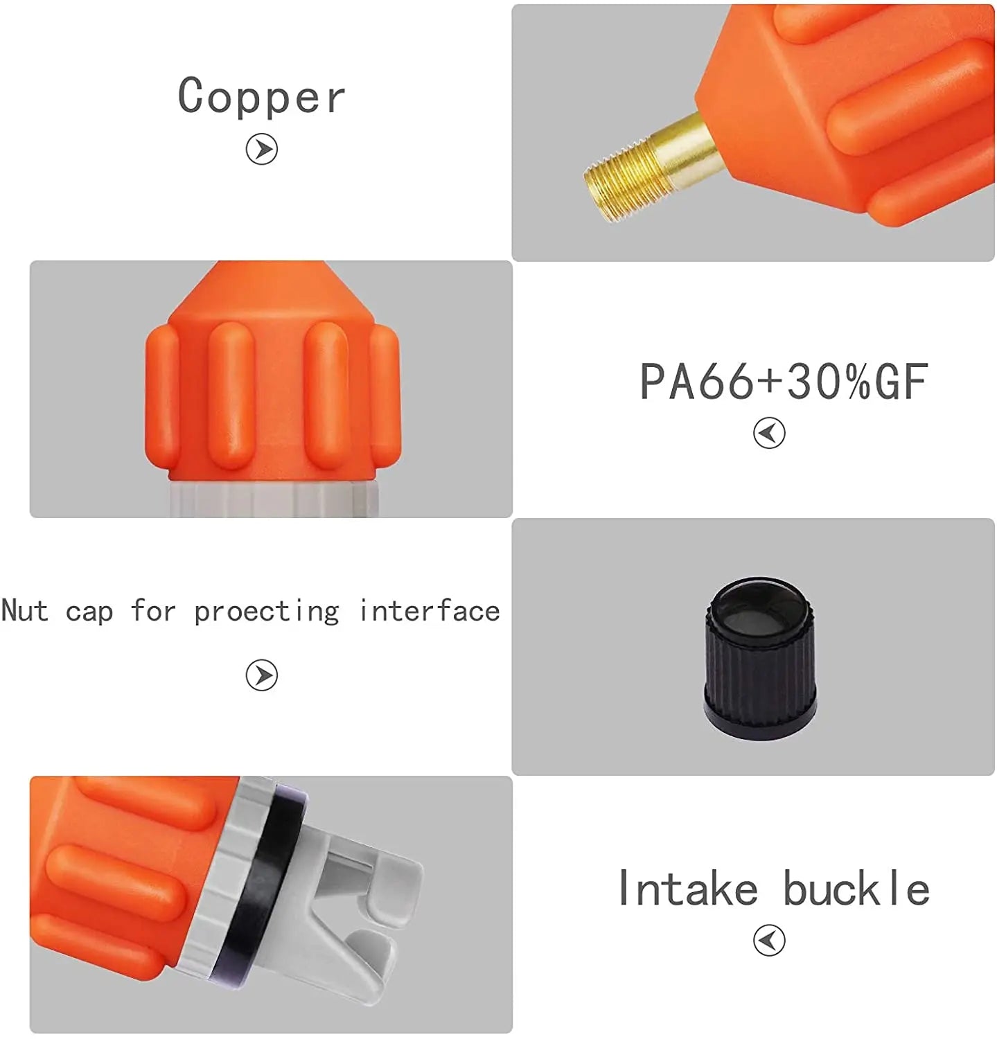 Inflatable Boat and SUP Board Air Valve Pump Adapter - 4