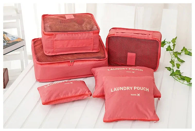 6-Piece Luggage Packing Organizer Set for Travel