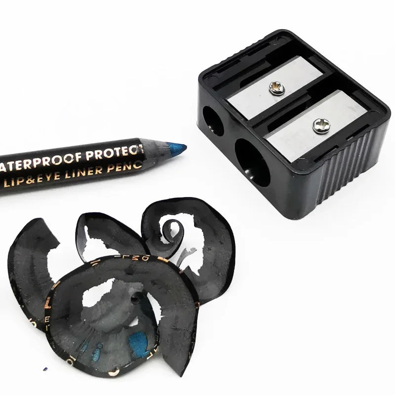Portable Double Hole Manual Makeup Pencil Sharpener - 6