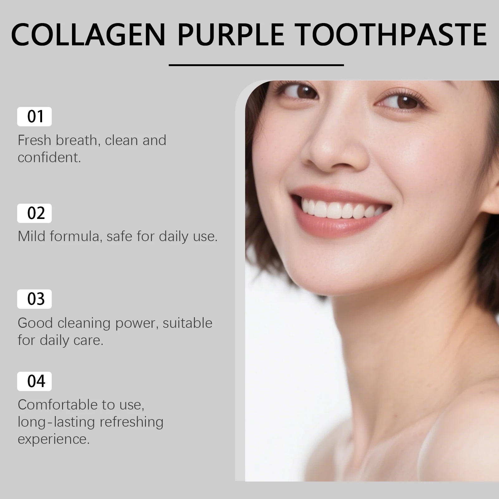 Collagen Whitening Toothpaste for Fresh Breath and Gum Care - 13