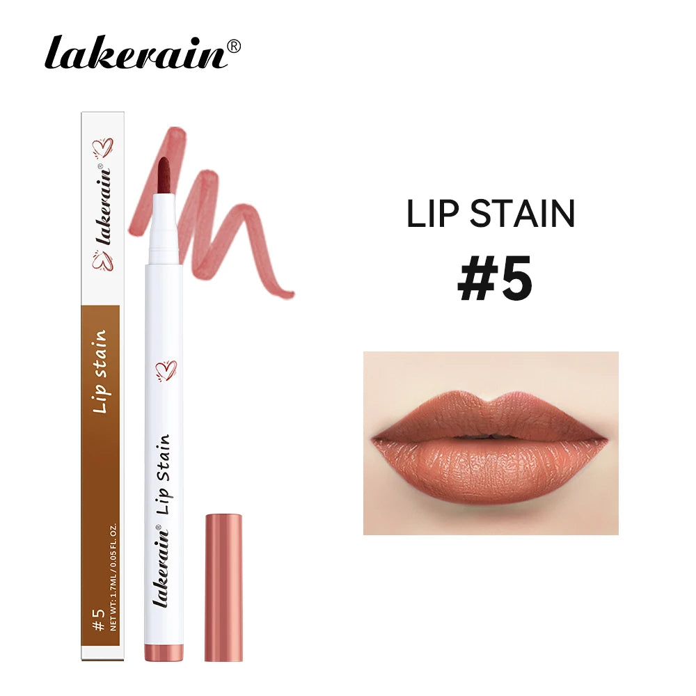 Dual-Ended Matte Lip Contour Stain and Liner Pencil