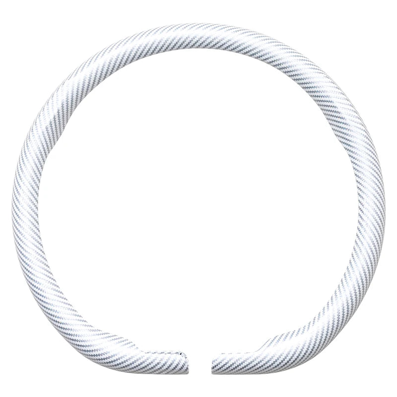 Universal Carbon Fiber Steering Wheel Cover for All Seasons - 9
