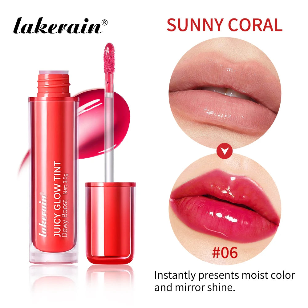 Mirror Shine Hydrating Lip Tint for Long-Lasting Plump Glow - 2