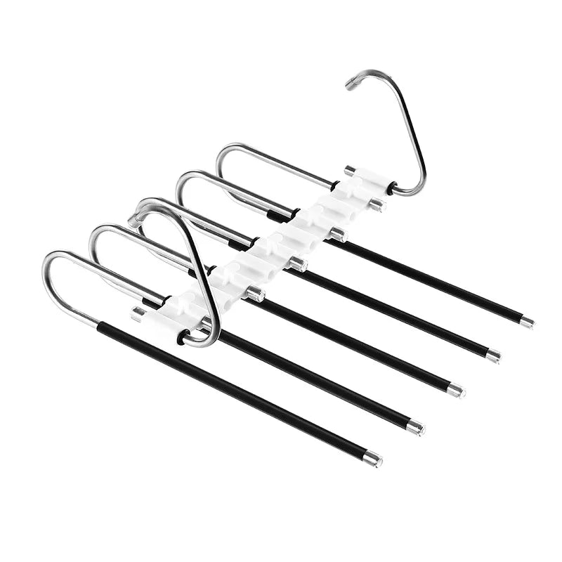 Multilayer Space Saving Folding Pants Hanger - 14