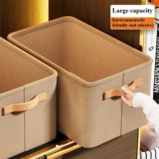 Non-Woven Fabric Storage Bin for Clothes and Home Organization