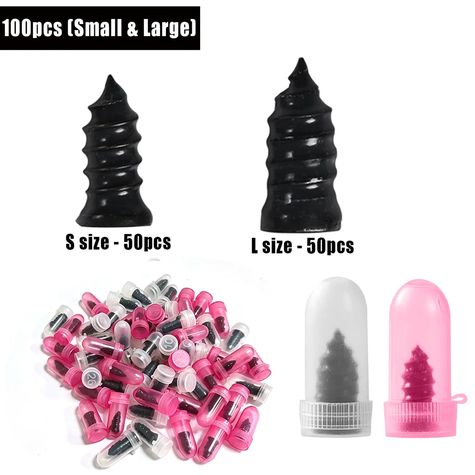 Emergency Tubeless Tire Puncture Repair Screw Set - 15