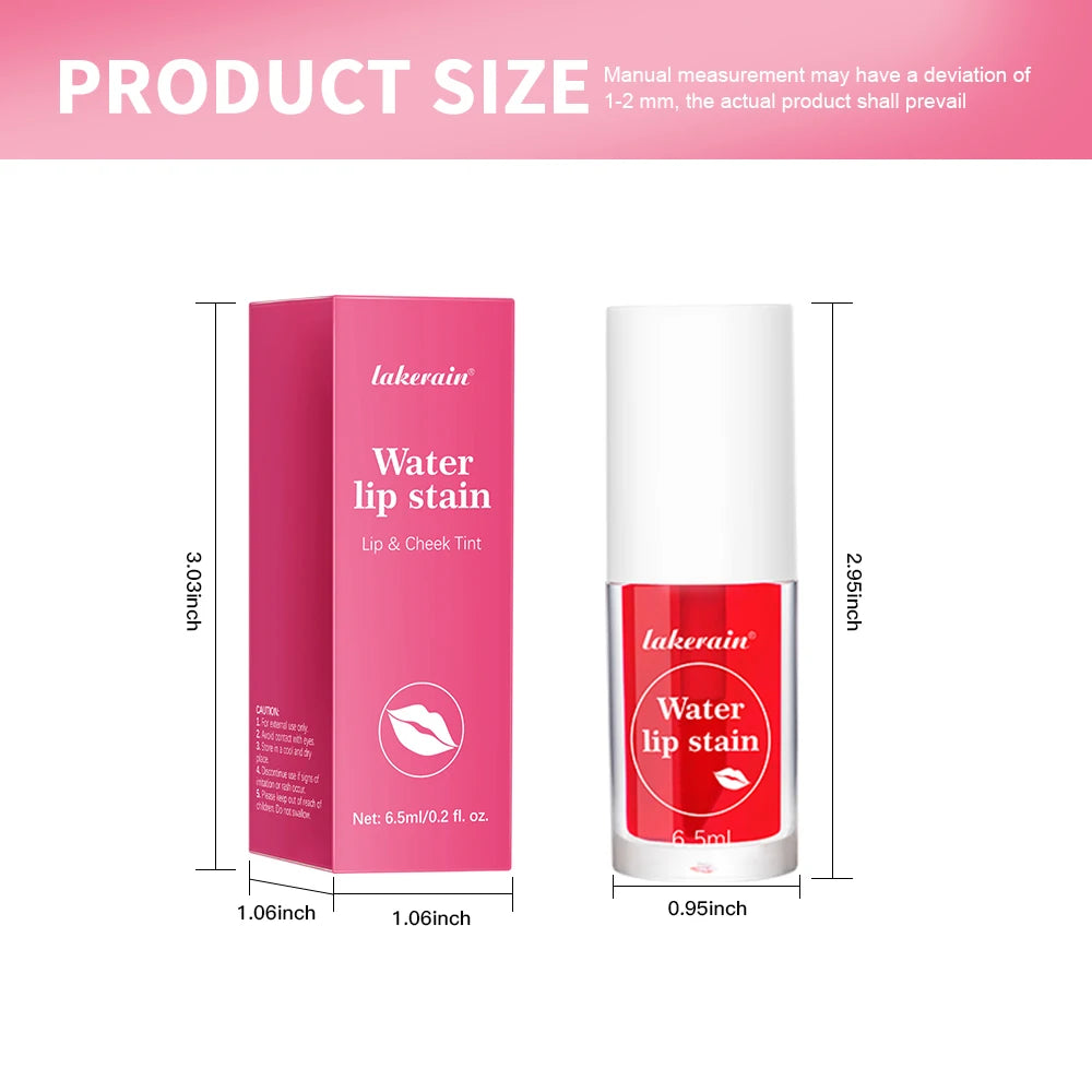 Waterproof Moisturizing Lip Tint and Liquid Blush