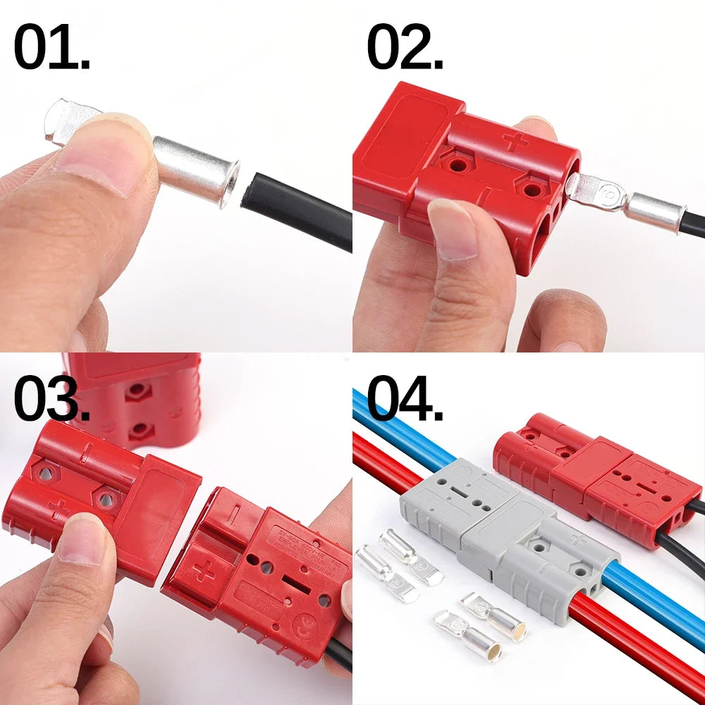 Heavy Duty Battery Charging Quick Connector Plug