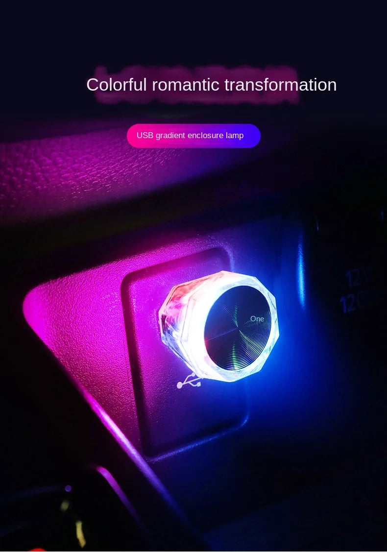 USB LED Car Interior Atmosphere Light - 14