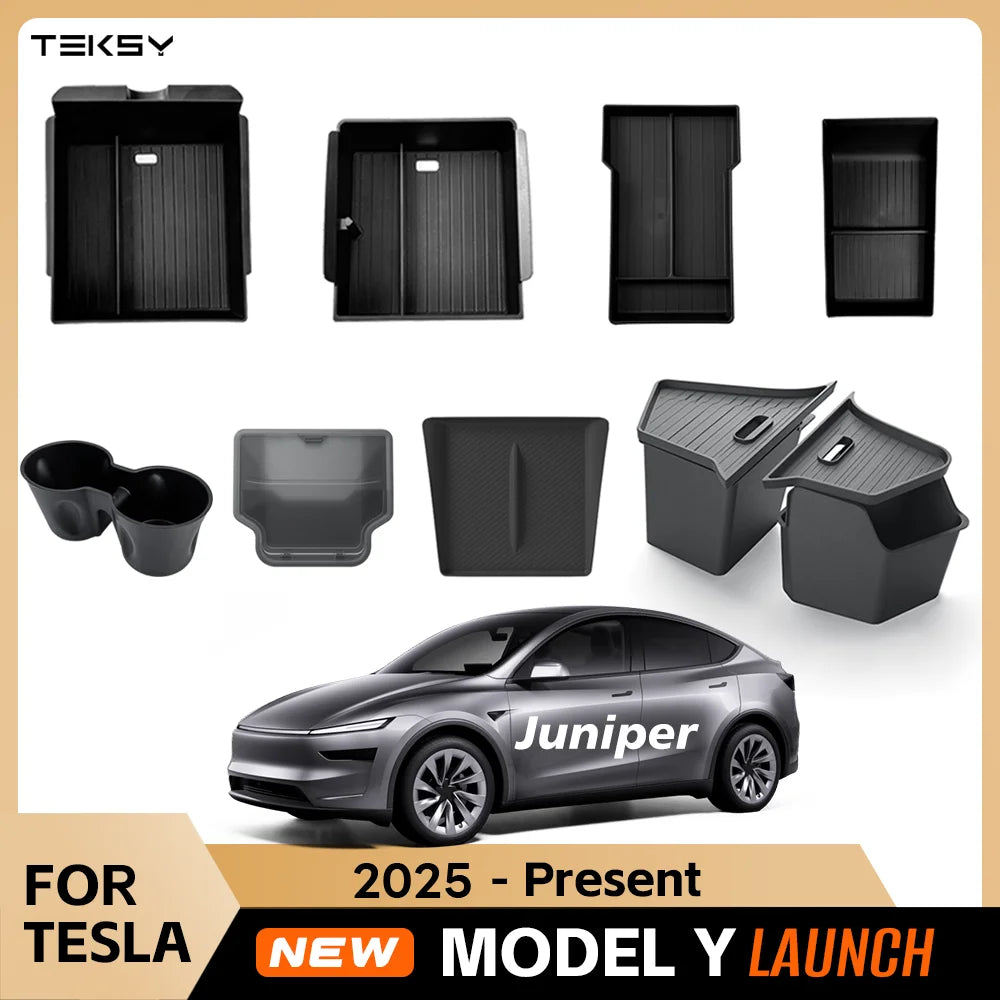 Interior Storage Organizer Kit for 2025+ Model Y