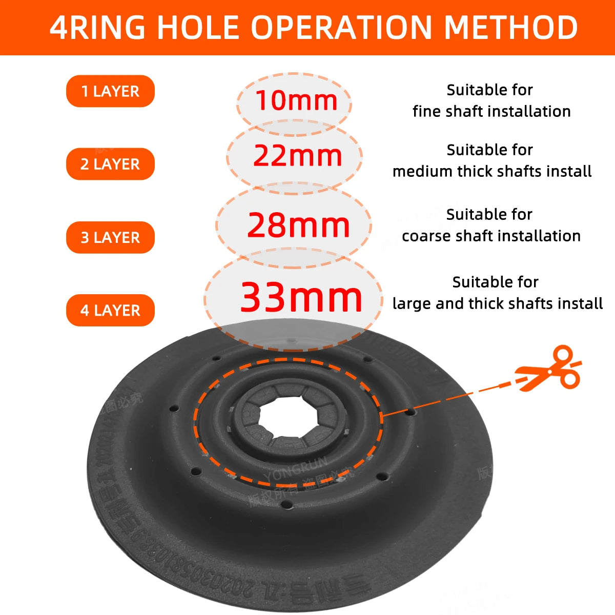 Silicone Car Windshield Wiper Arm Hole Protective Cover - 5