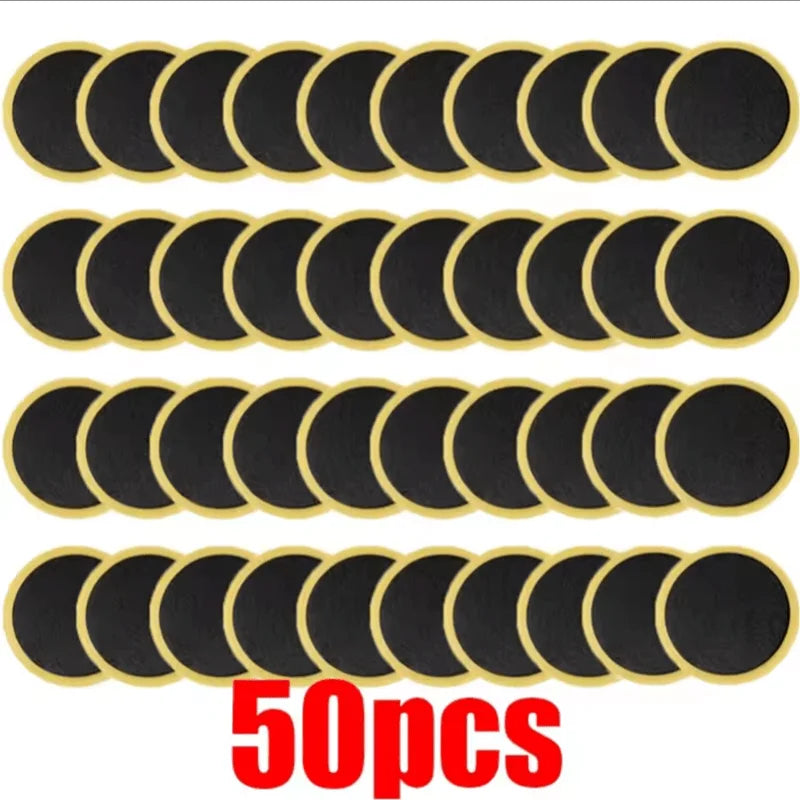 Glue-Free Bicycle Tire Repair Patch Kit