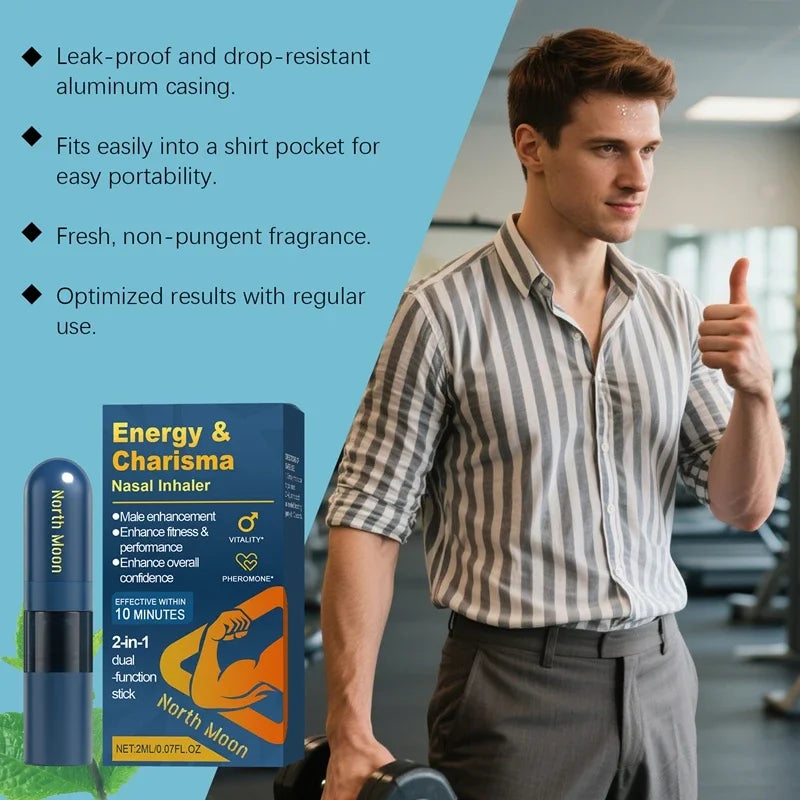 Men's Energy and Charisma Nasal Inhaler - 8