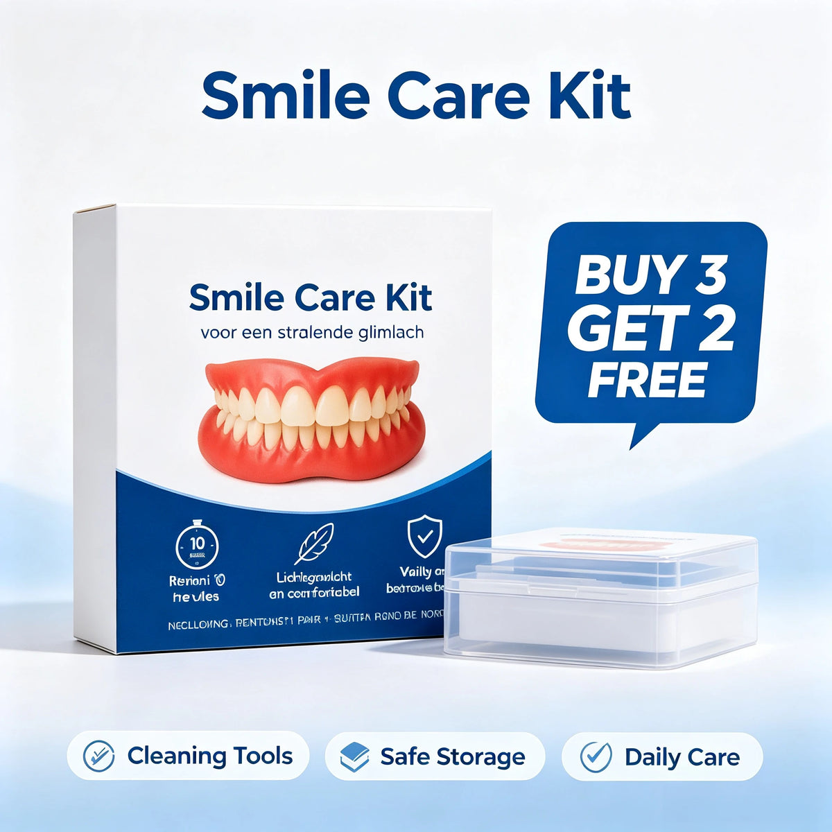 Comfort Fit Realistic Silicone Smile Veneers