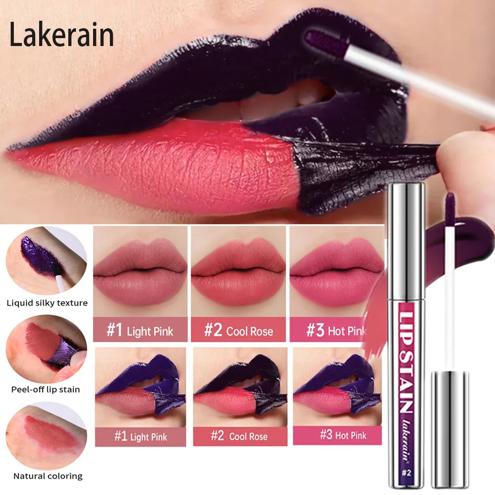 Waterproof Peel-Off Lip Stain Tint Kit