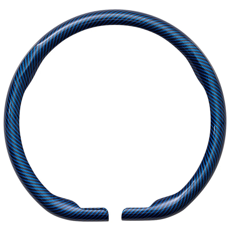 Universal Carbon Fiber Steering Wheel Cover for All Seasons