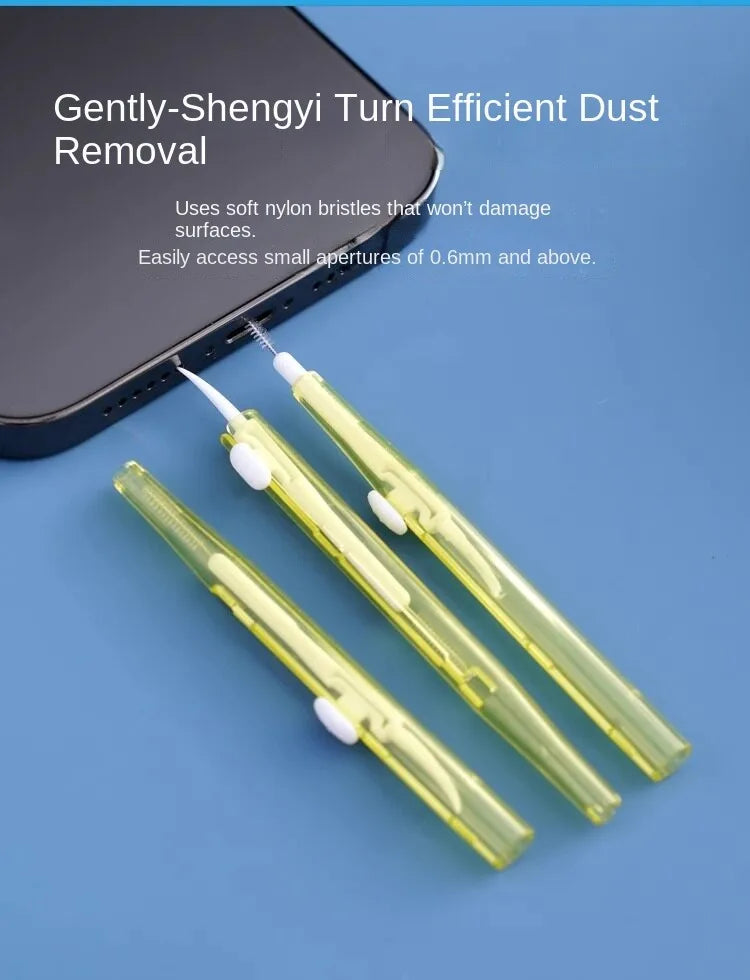 Mobile Phone Charging Port and Speaker Cleaning Tool Kit - 6