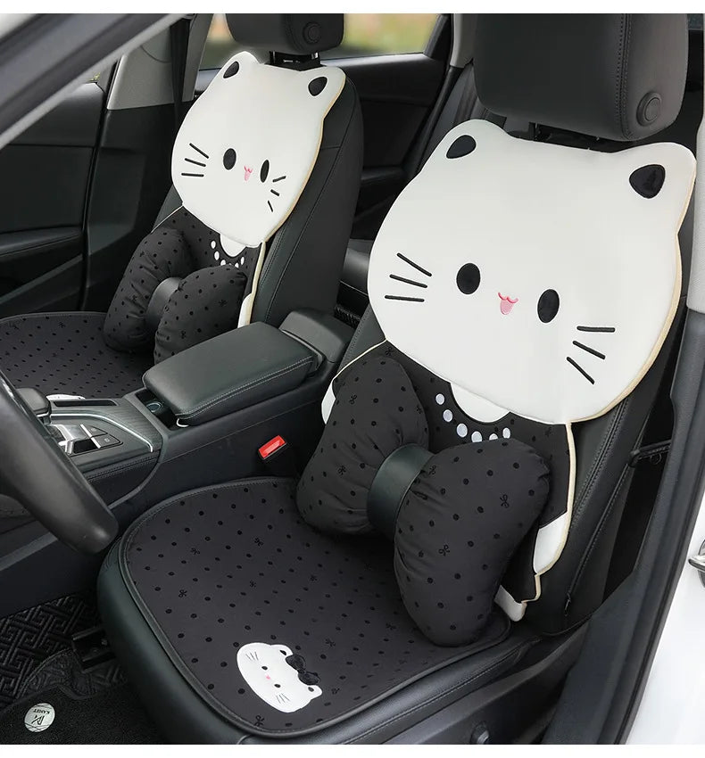 Cute Cat Style Universal Car Seat Cushion Cover